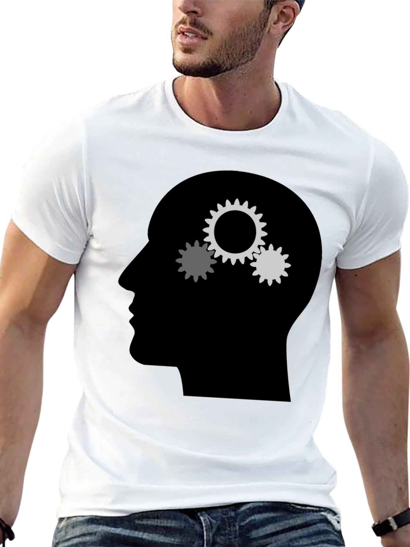 Gears Mind T-Shirt - Thinking Design