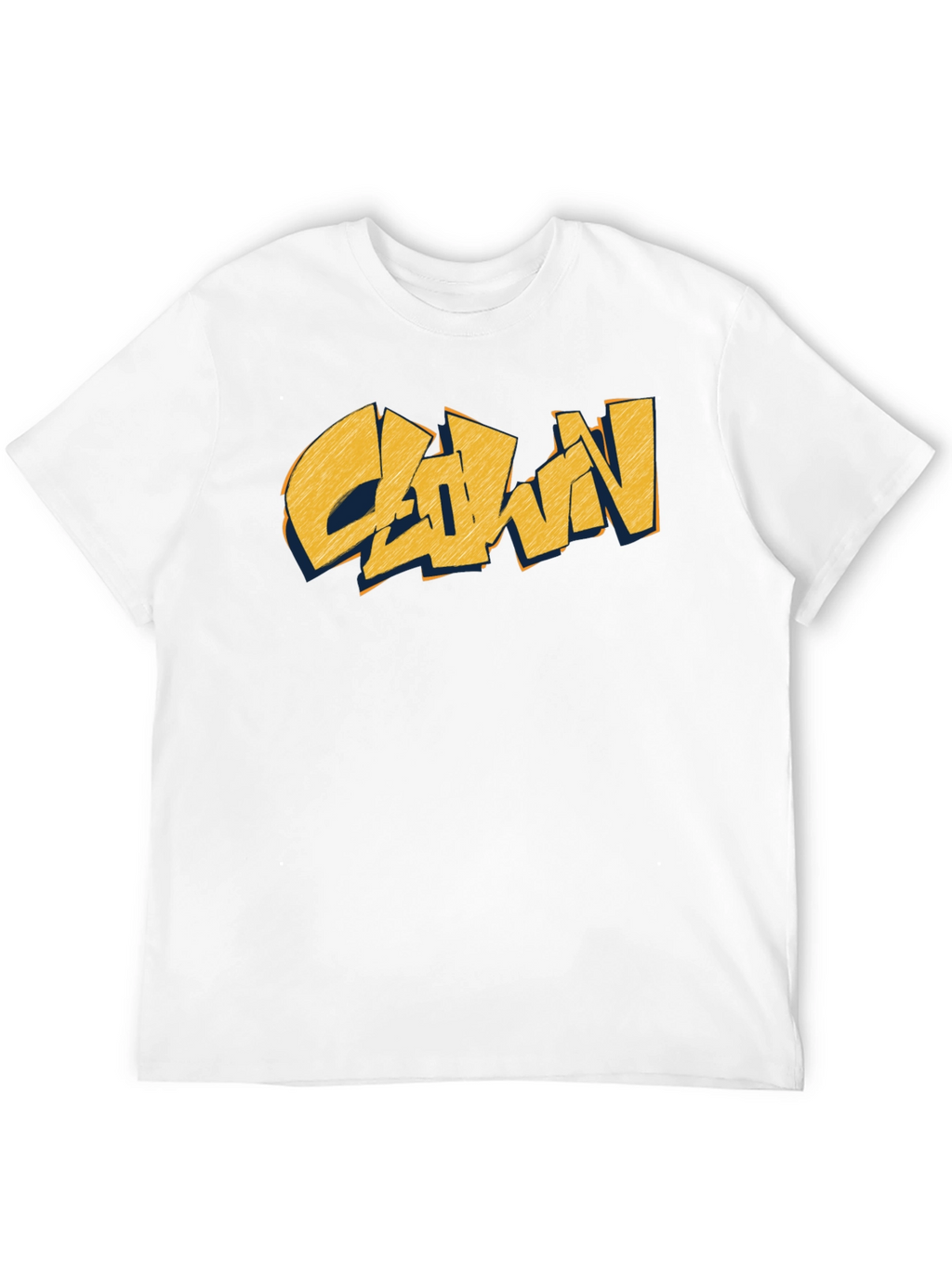 Clown Graphic Print Black T-Shirt