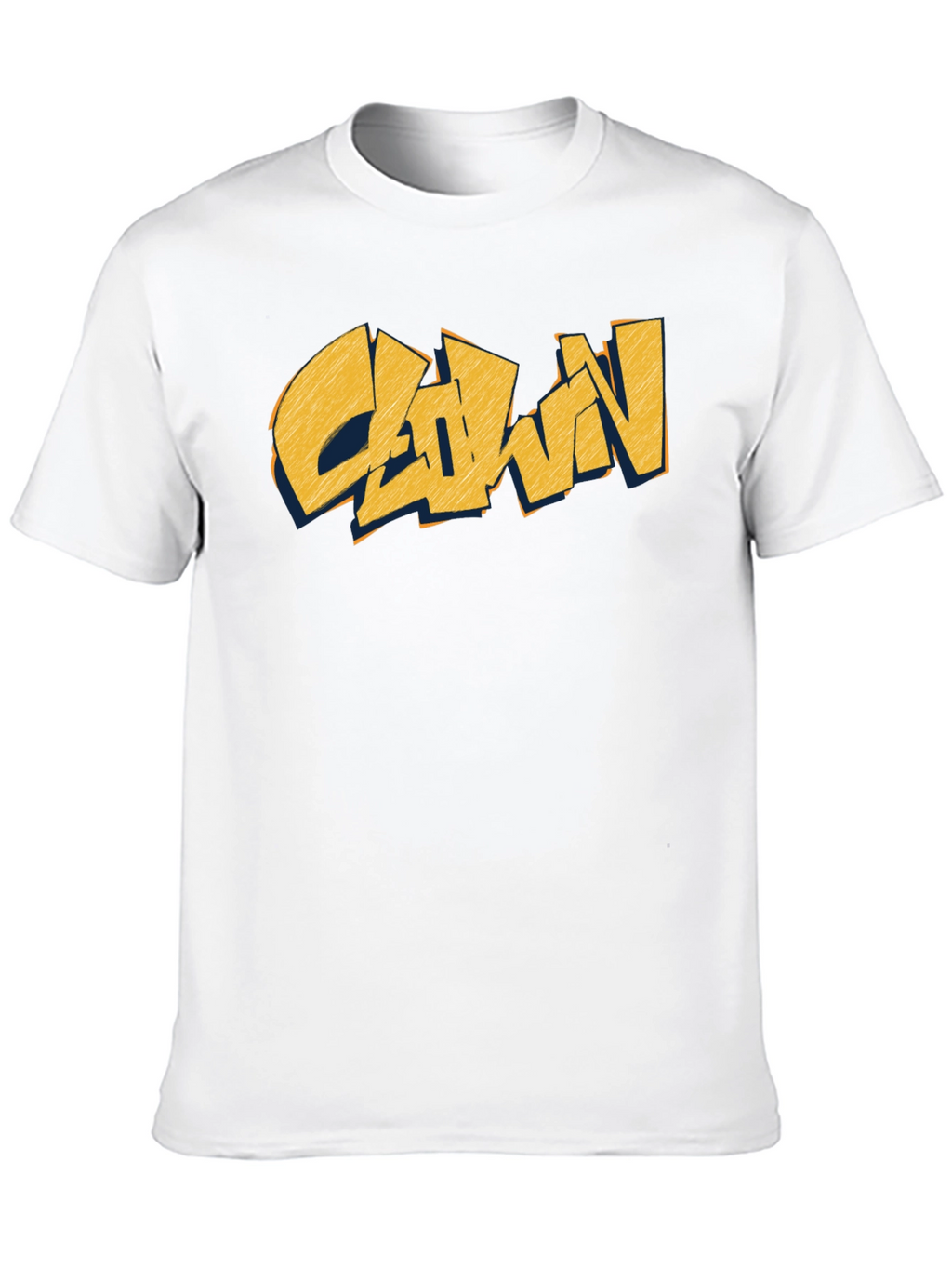 Clown Graphic Print Black T-Shirt