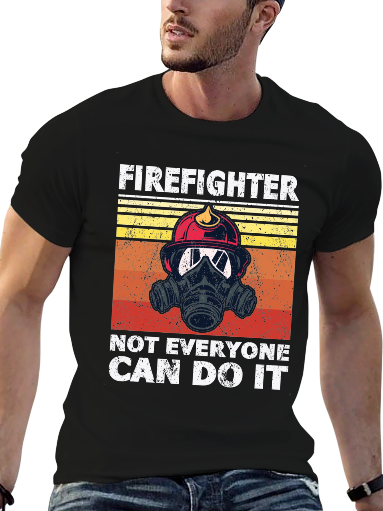 Firefighter Graphic T-Shirt - Not Everyone Can Do It Tee