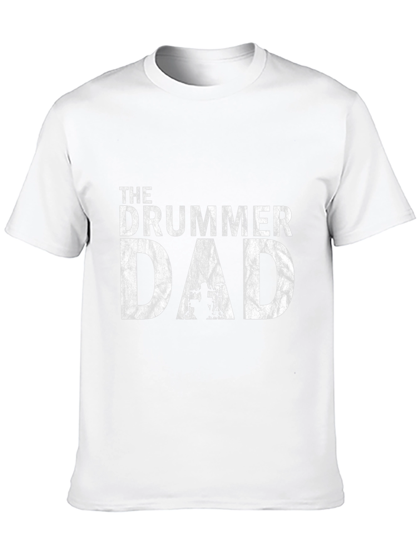 The Drummer Dad Graphic T-Shirt - Musician Father Tee