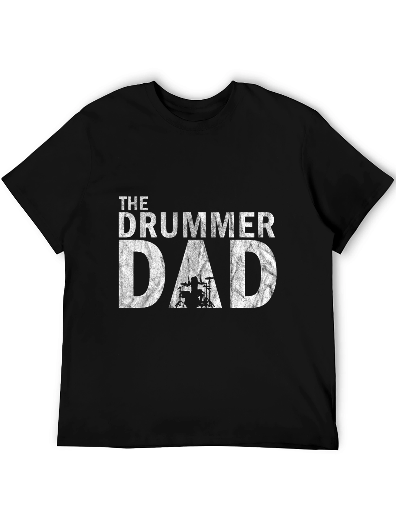 The Drummer Dad Graphic T-Shirt - Musician Father Tee