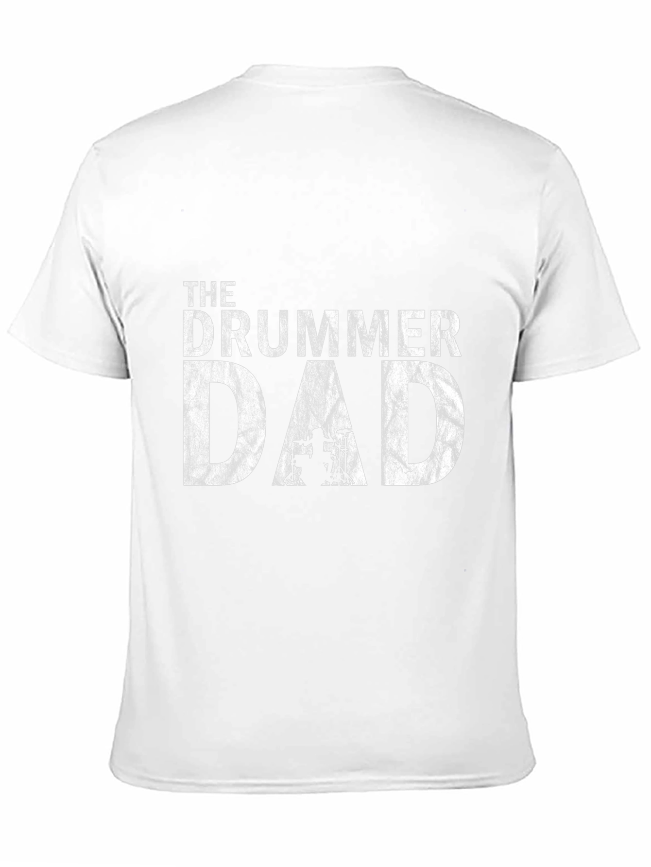 The Drummer Dad Graphic T-Shirt - Musician Father Tee