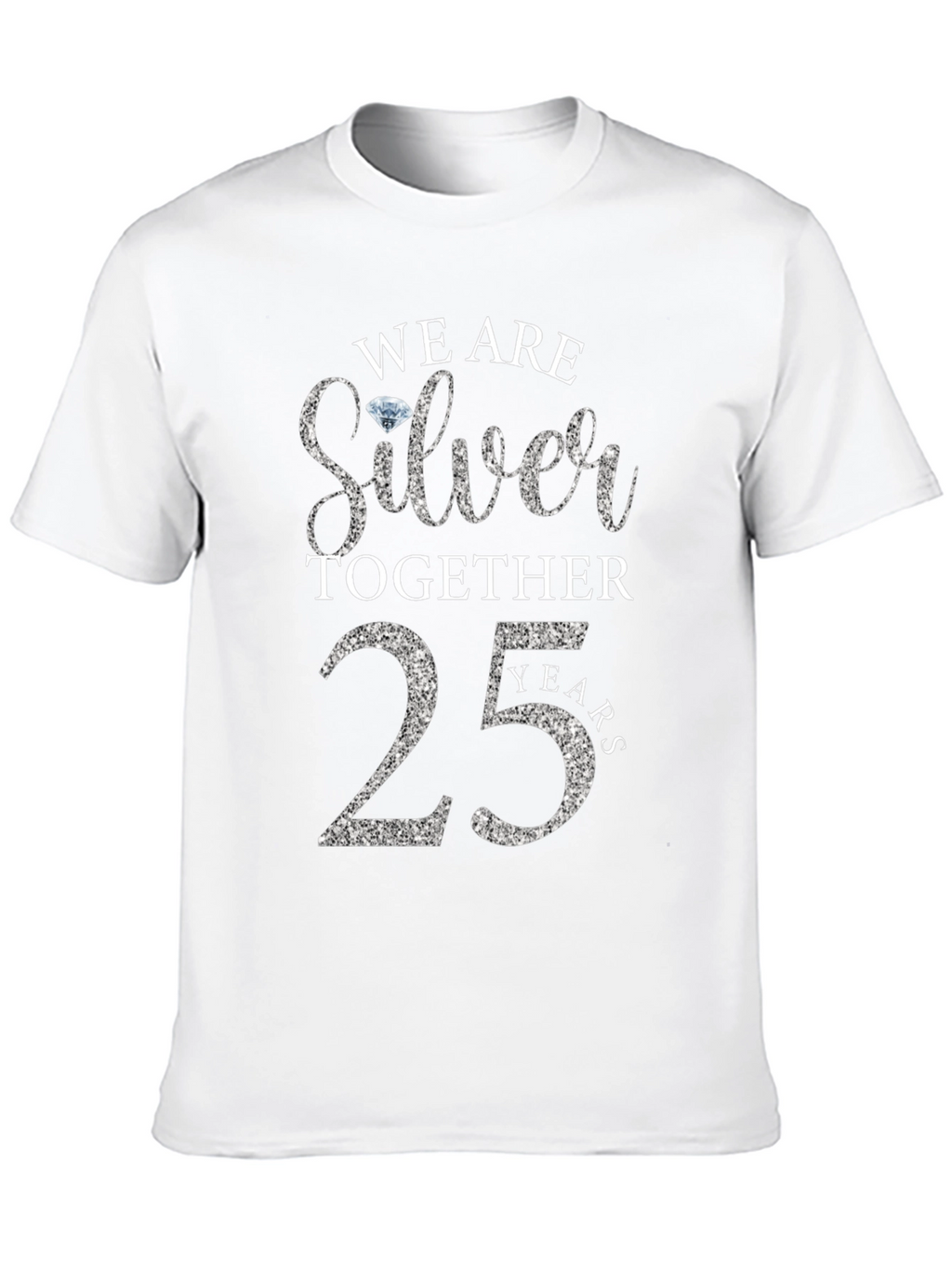 Silver Anniversary 25 Years T-Shirt