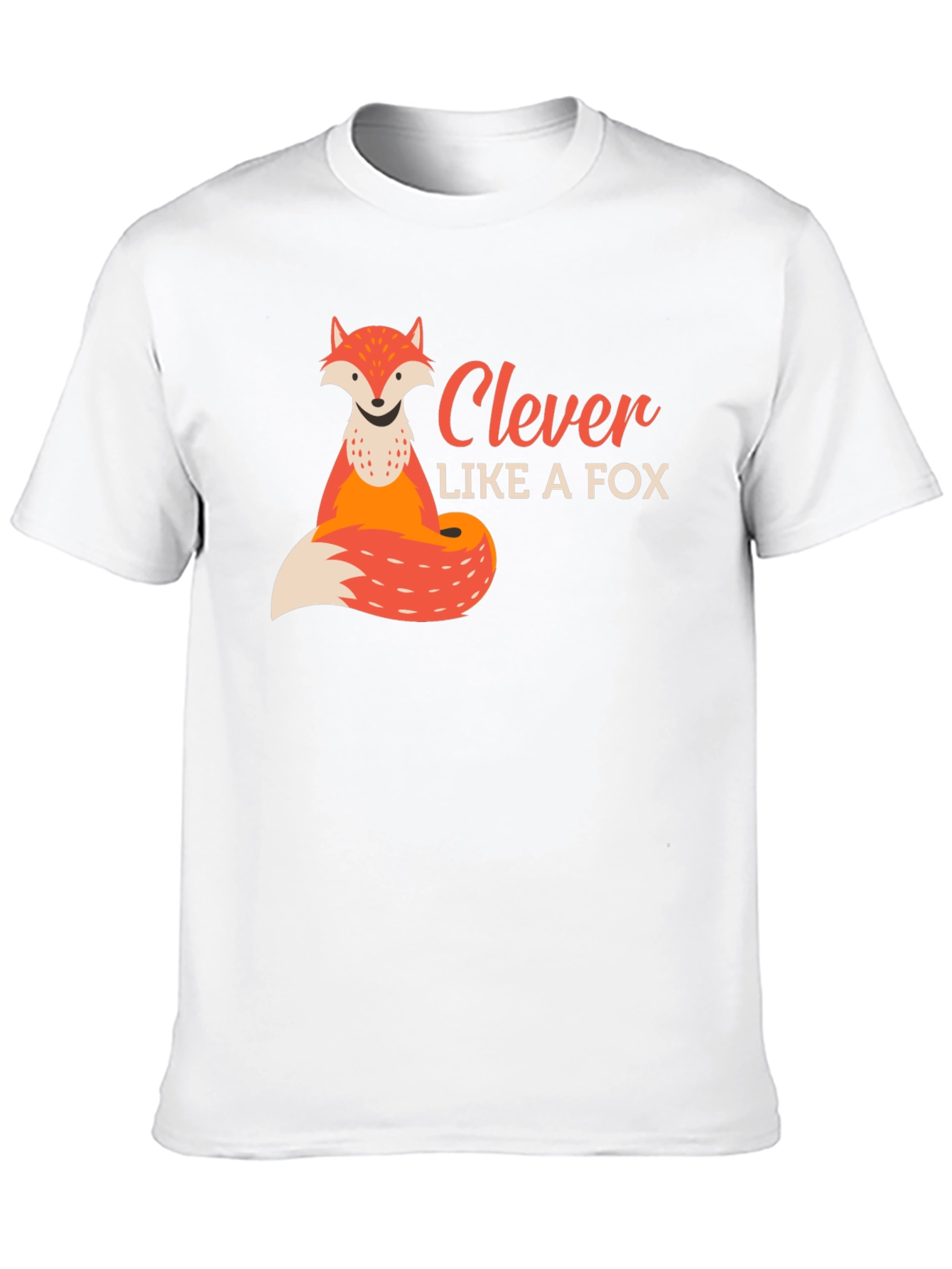 Clever Like a Fox T-Shirt - Soft Cotton Blend