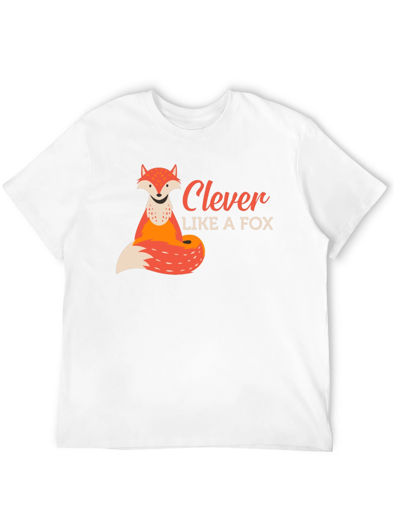 Clever Like a Fox T-Shirt - Soft Cotton Blend