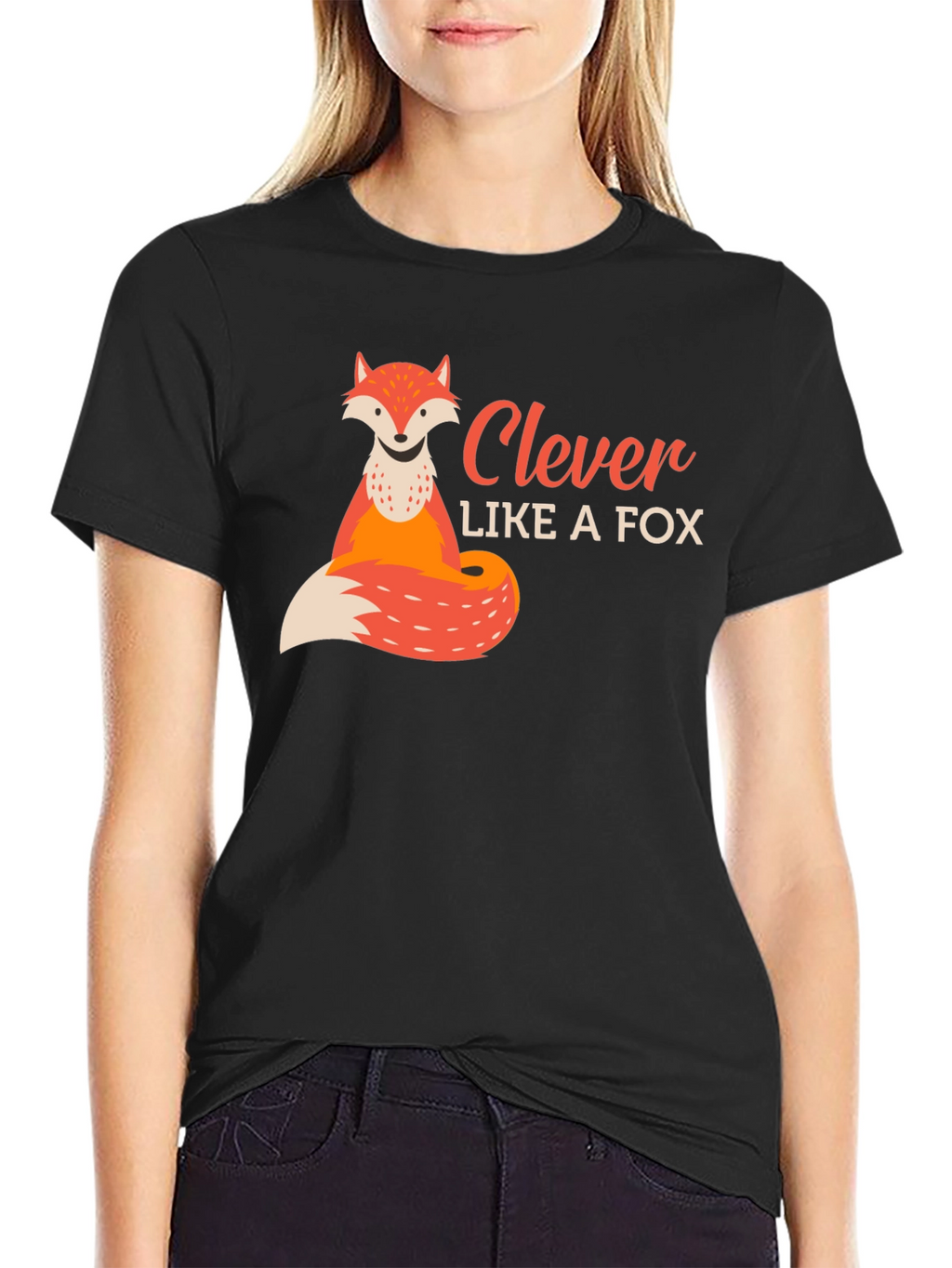 Clever Like a Fox T-Shirt - Soft Cotton Blend