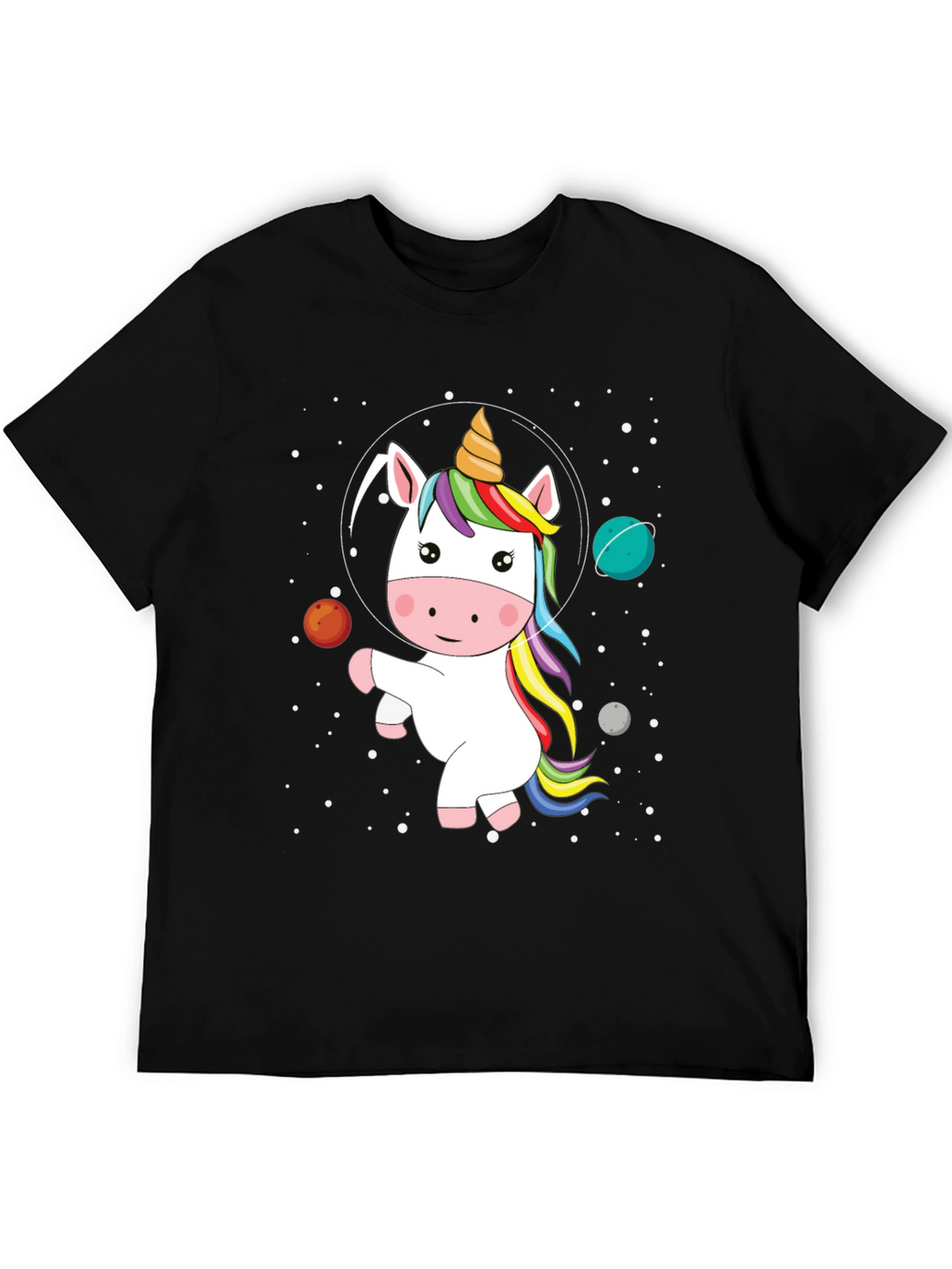 Unicorn in Space Graphic Tee