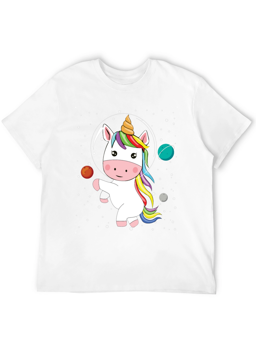 Unicorn in Space Graphic Tee