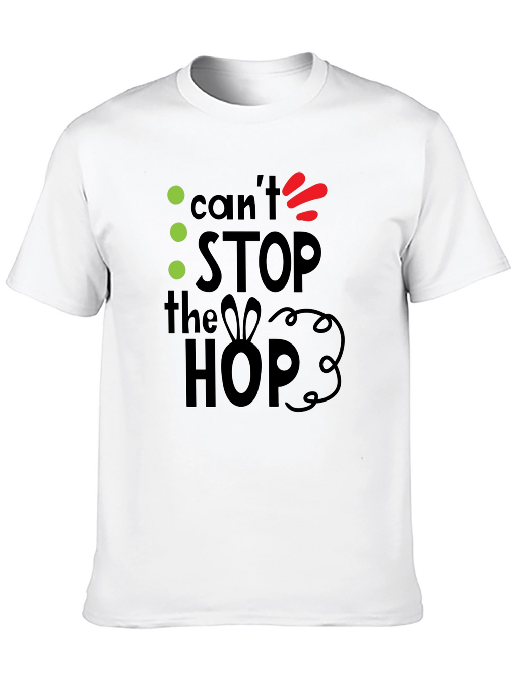 Cant Stop the Hop Black Graphic Tee