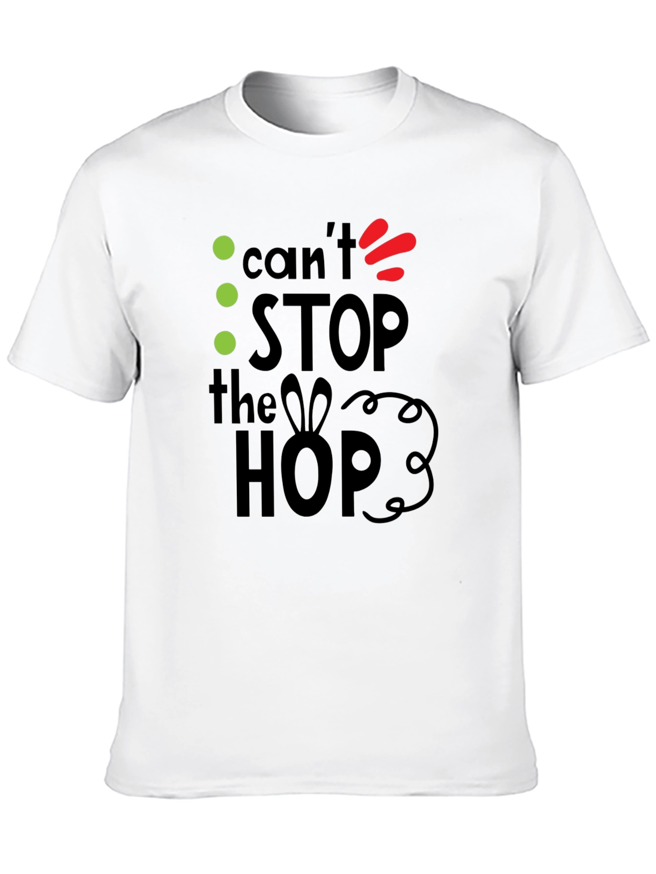 Cant Stop the Hop Black Graphic Tee