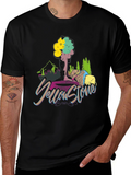 Yellowstone T-Shirt Bison Graphic Tee