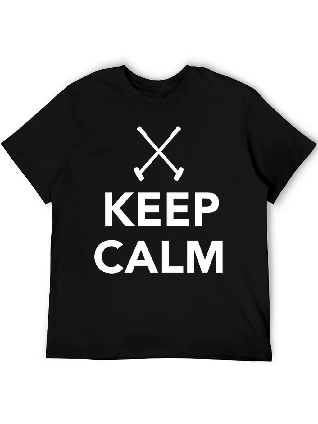 Keep Calm Crossed Paddles T-Shirt