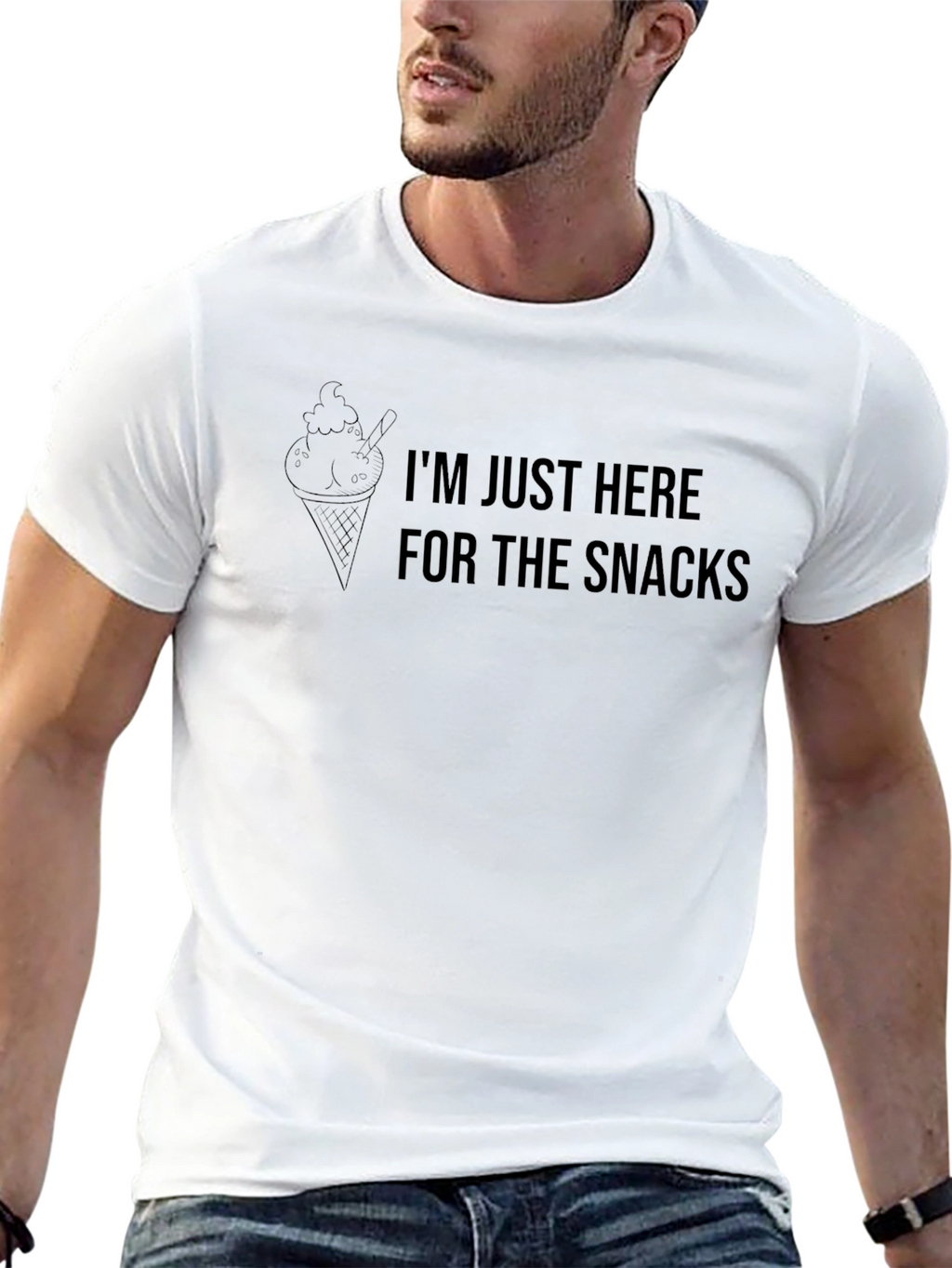 Snacks Graphic Tee