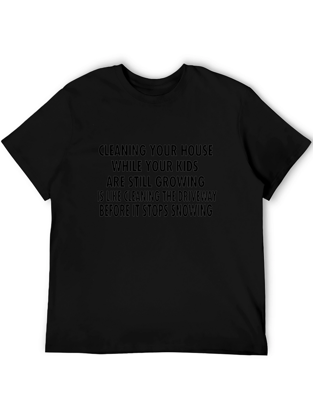 Funny Parenting T-Shirt: Cleaning with Kids