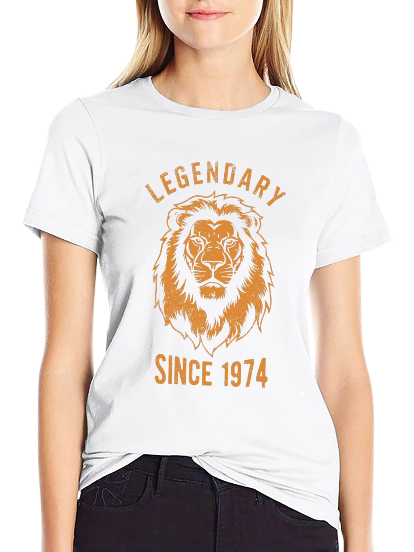 Legendary Since 1974 Lion Graphic T-Shirt