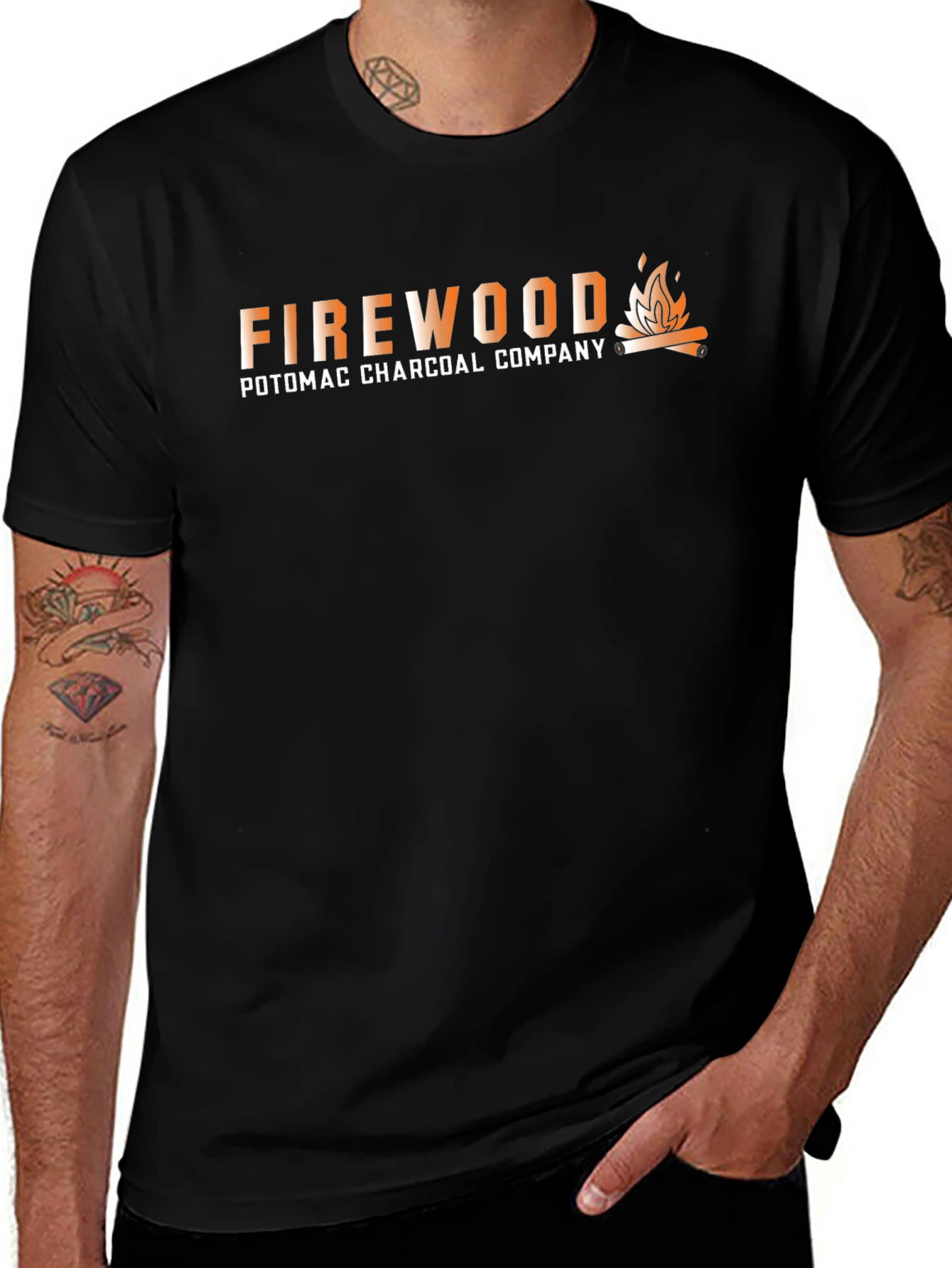 Firewood Potomac Charcoal Company T-Shirt