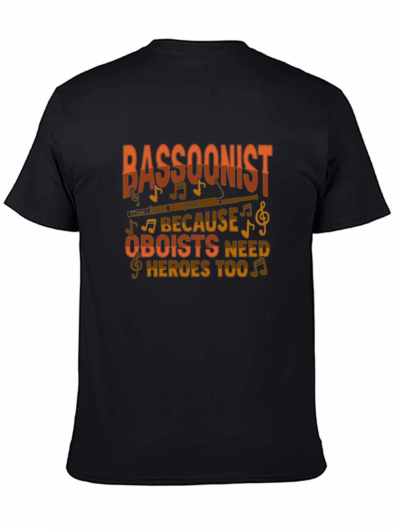 Bassoonist Oboist Heroes Graphic Tee