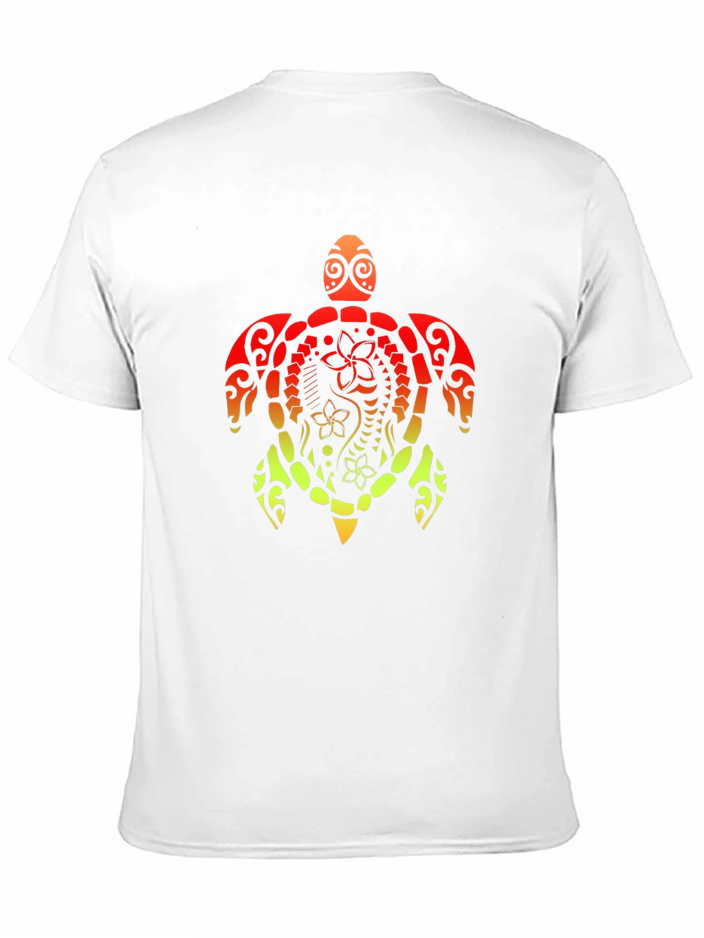 Tribal Turtle Graphic Tee - Black T-Shirt