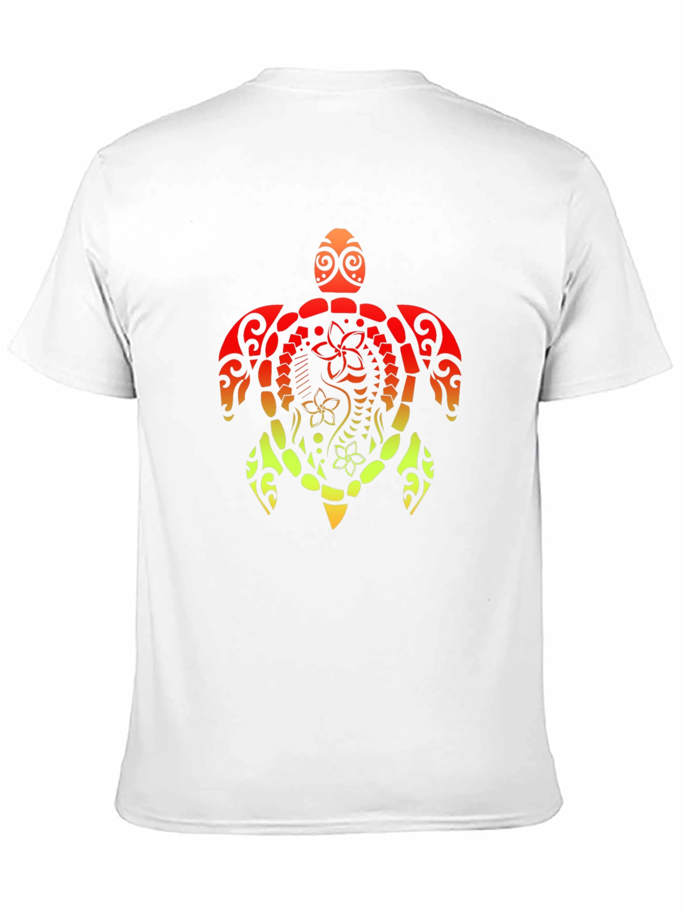 Tribal Turtle Graphic Tee - Black T-Shirt