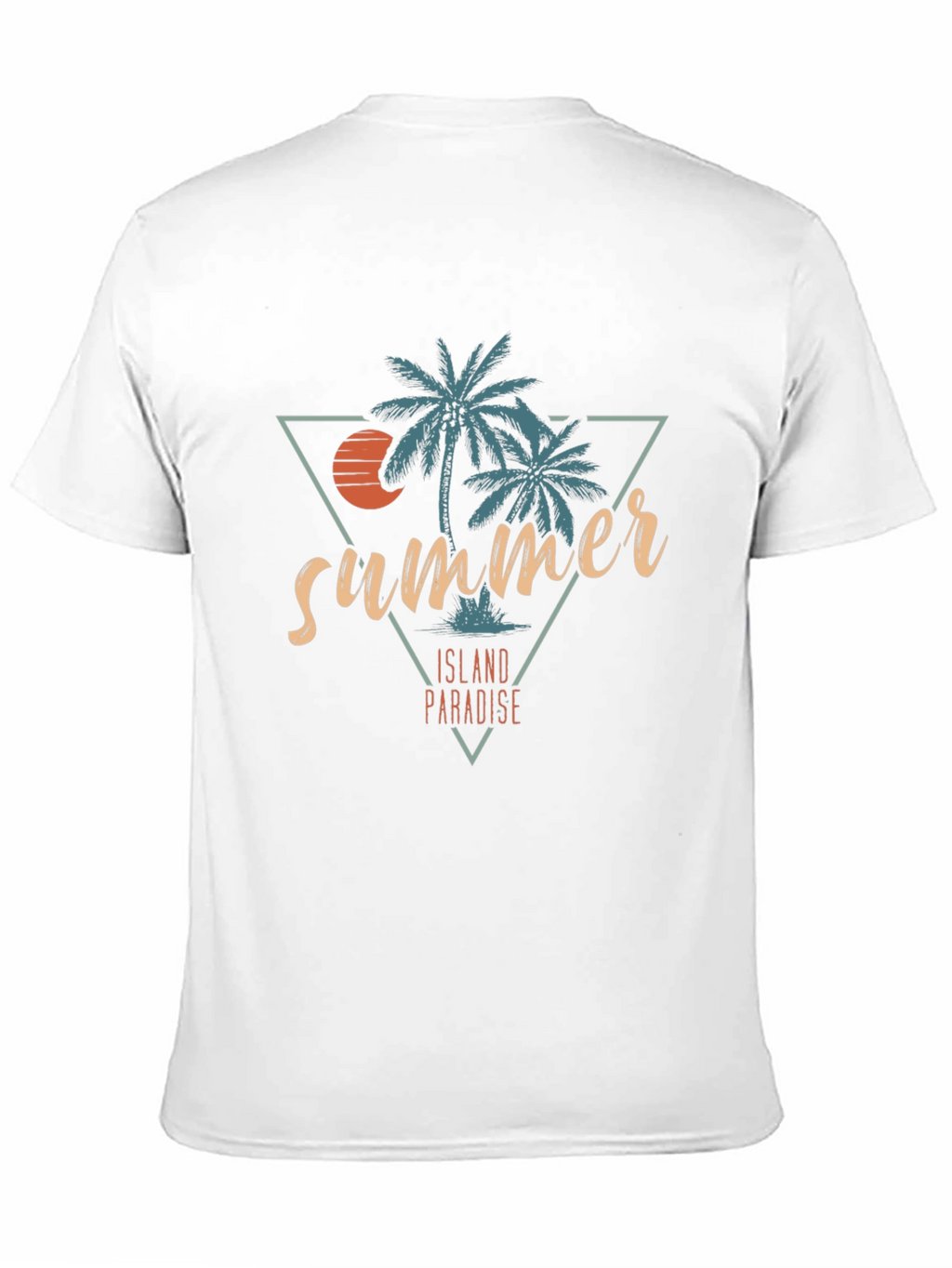 Summer Island Paradise Graphic T-Shirt