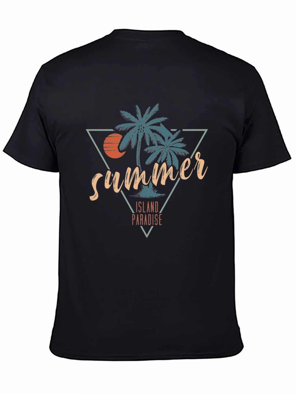 Summer Island Paradise Graphic T-Shirt