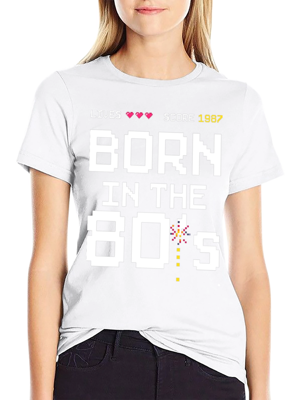 Born in the 80s Retro Gamer T-Shirt