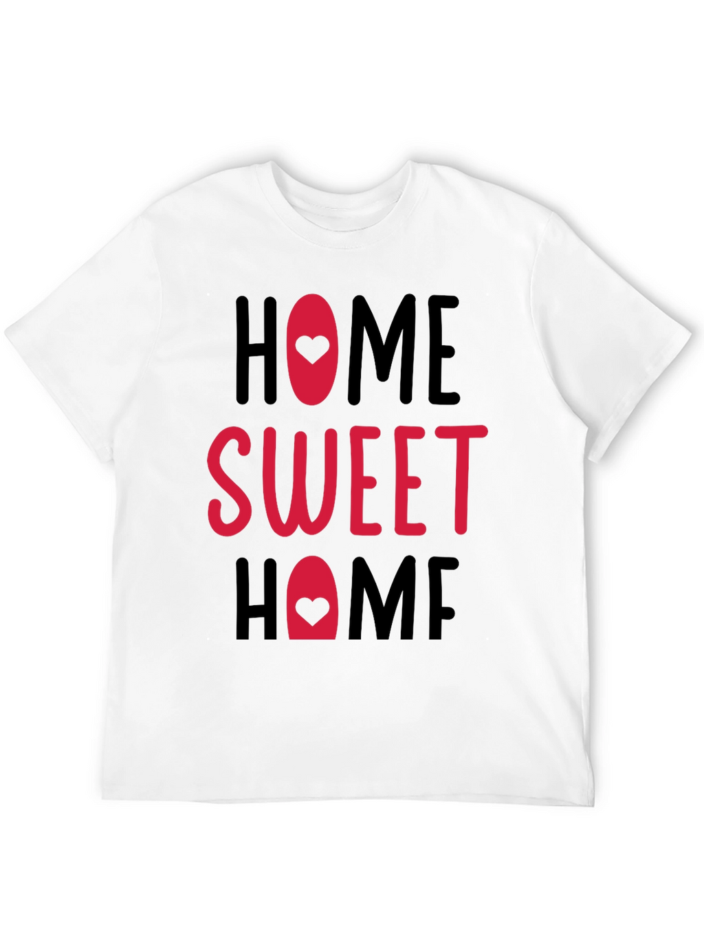 Home Sweet Home Graphic Tee - Casual Comfort
