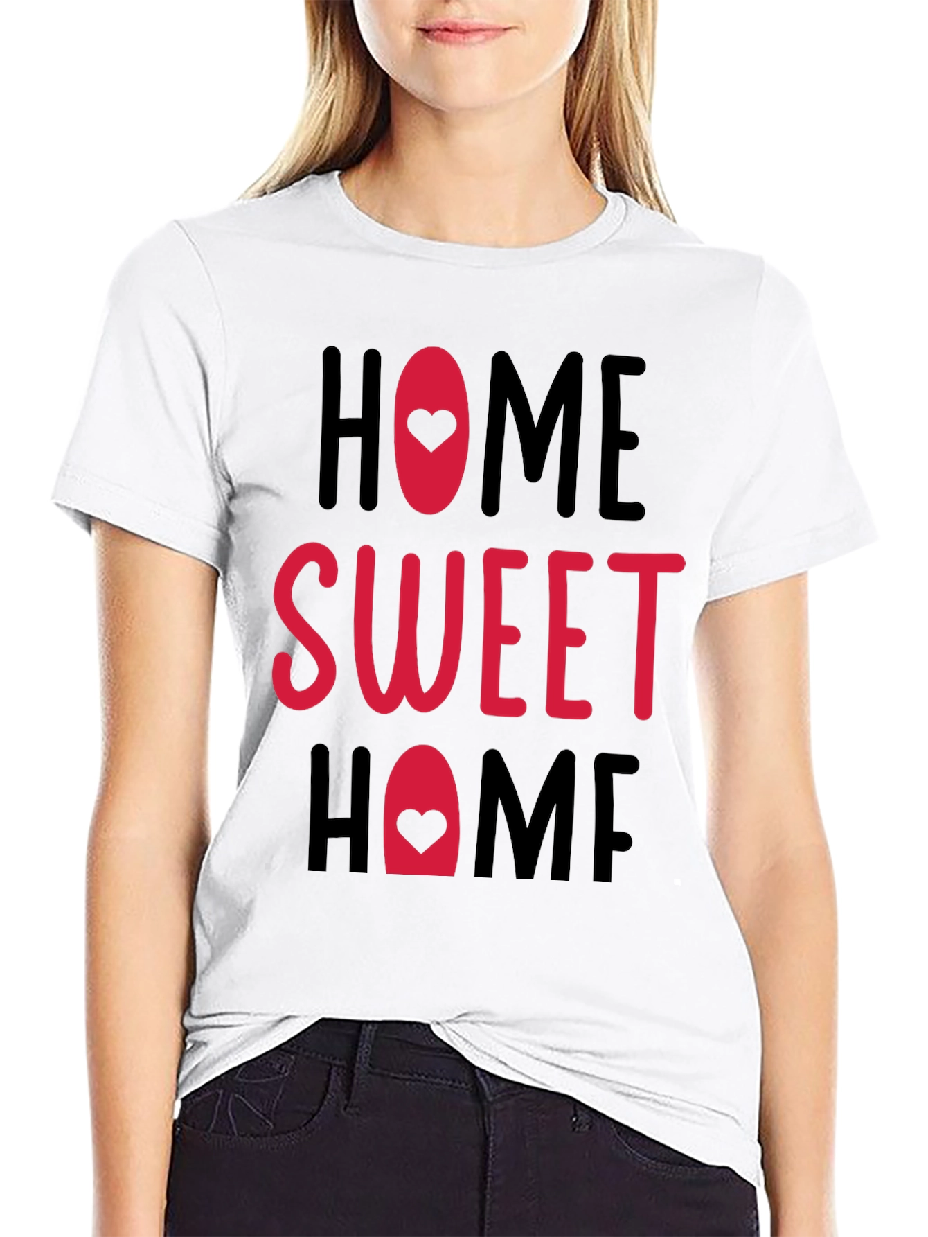 Home Sweet Home Graphic Tee - Casual Comfort
