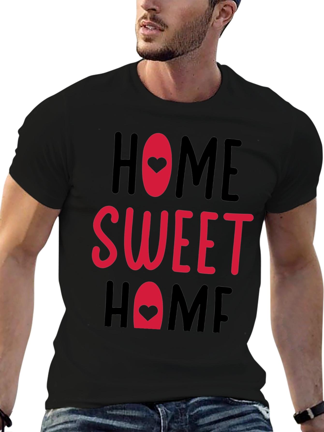 Home Sweet Home Graphic Tee - Casual Comfort