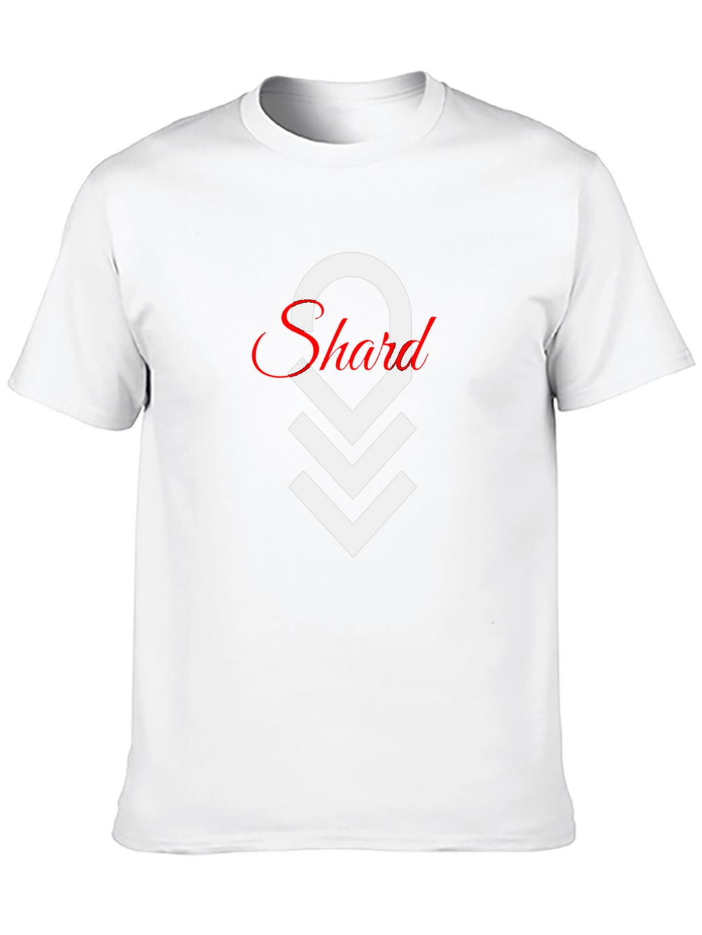 Mens Black Shard Graphic T-Shirt