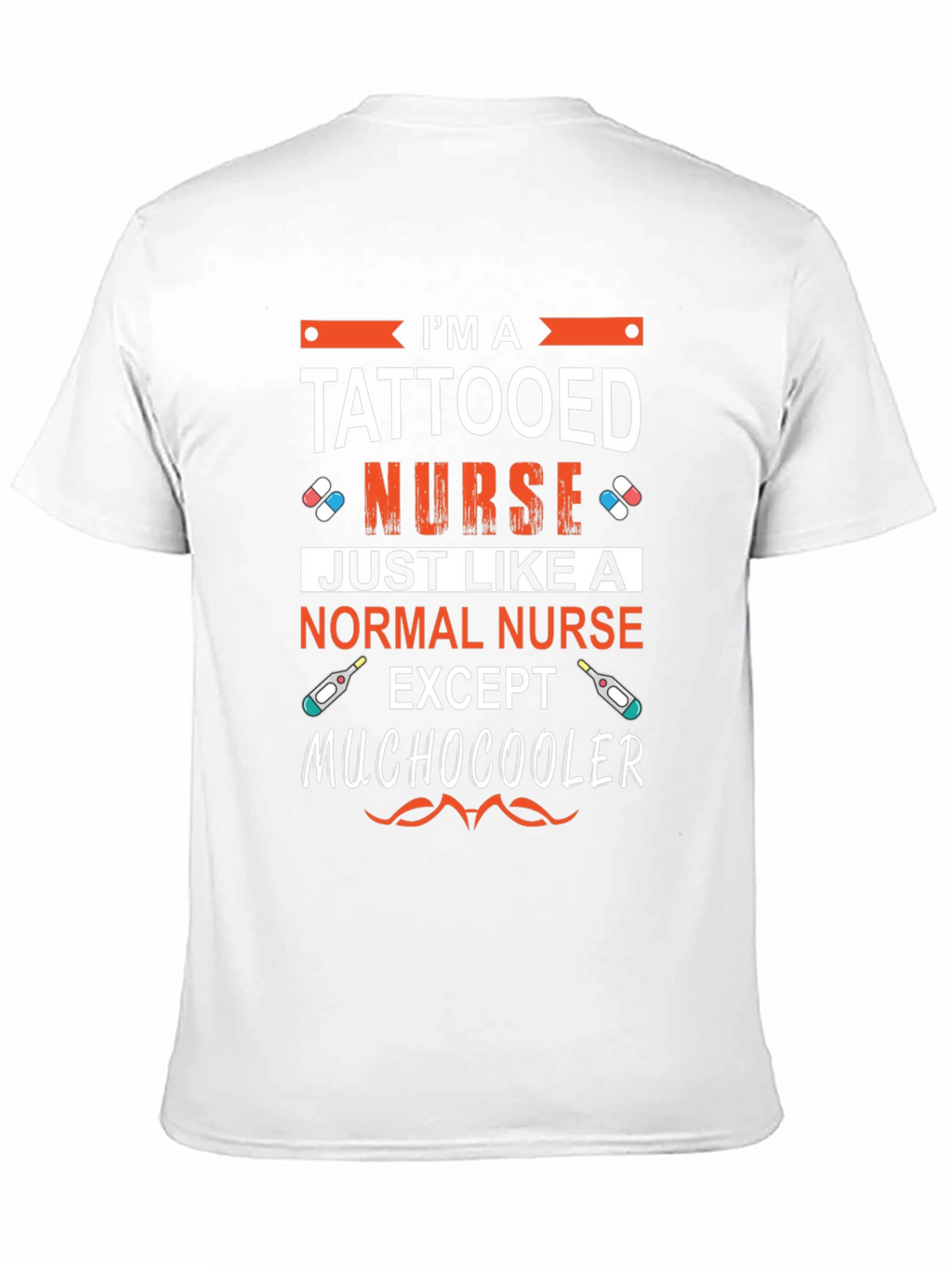 Tattooed Nurse Graphic Tee - Cool Medical Apparel
