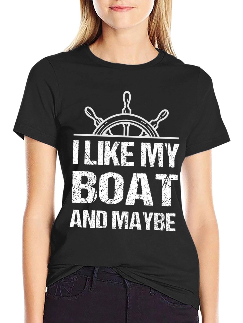 I Like My Boat & Maybe Three People T-Shirt