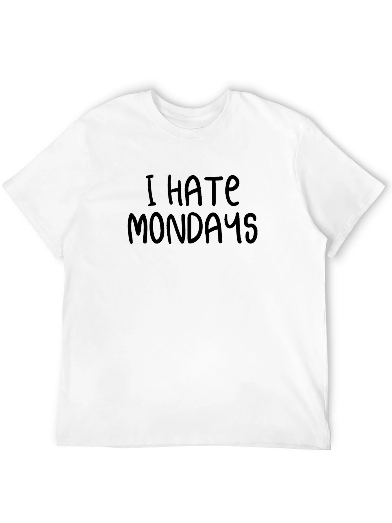 I Hate Mondays T-Shirt - Black
