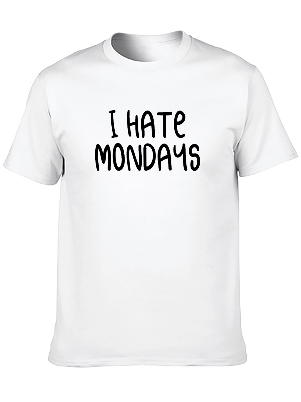 I Hate Mondays T-Shirt - Black