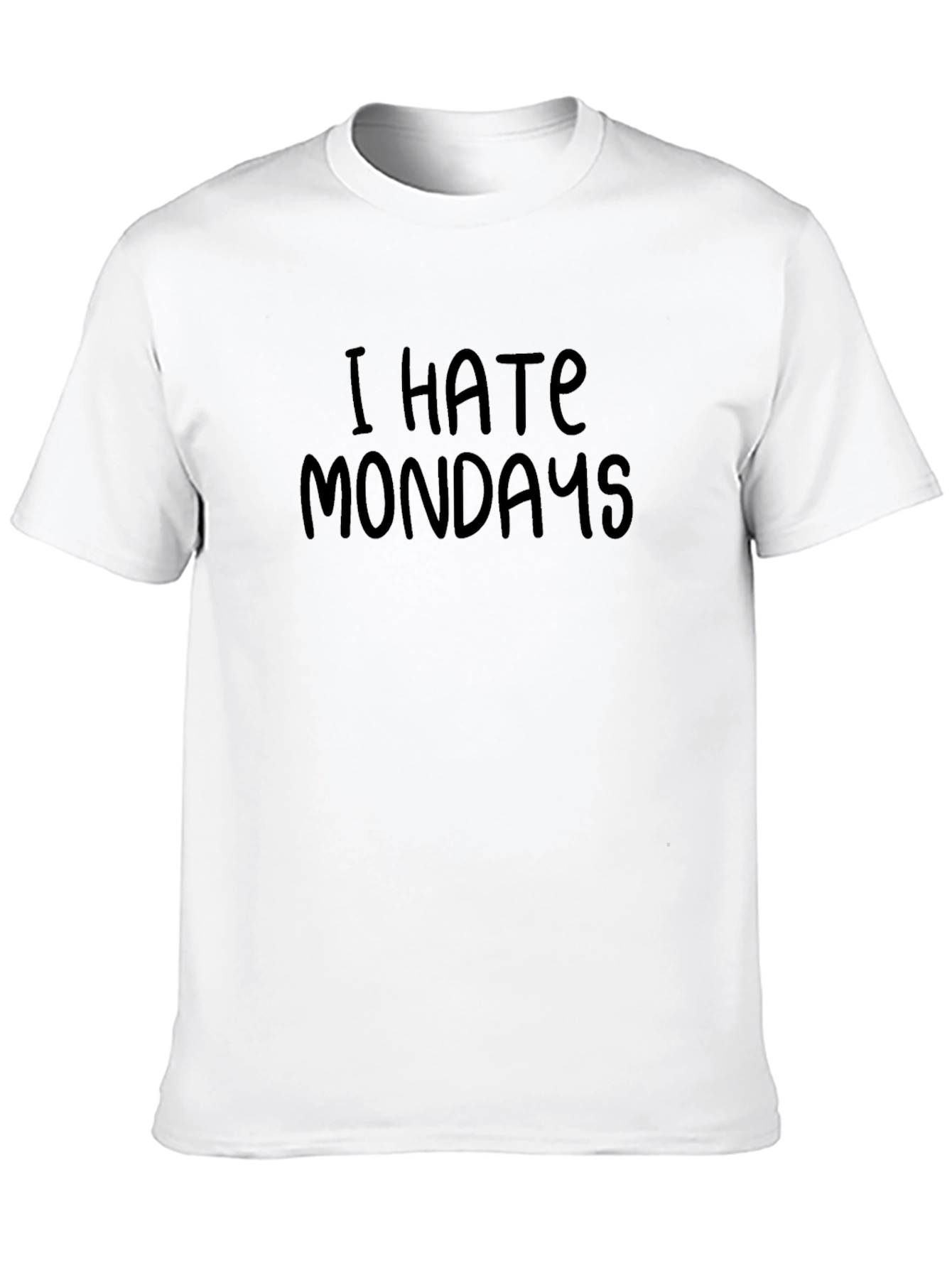I Hate Mondays T-Shirt - Black