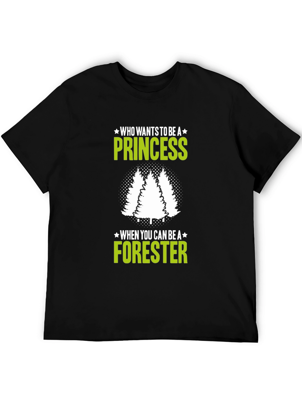 Princess Forester Graphic T-Shirt - Nature Lover Tee