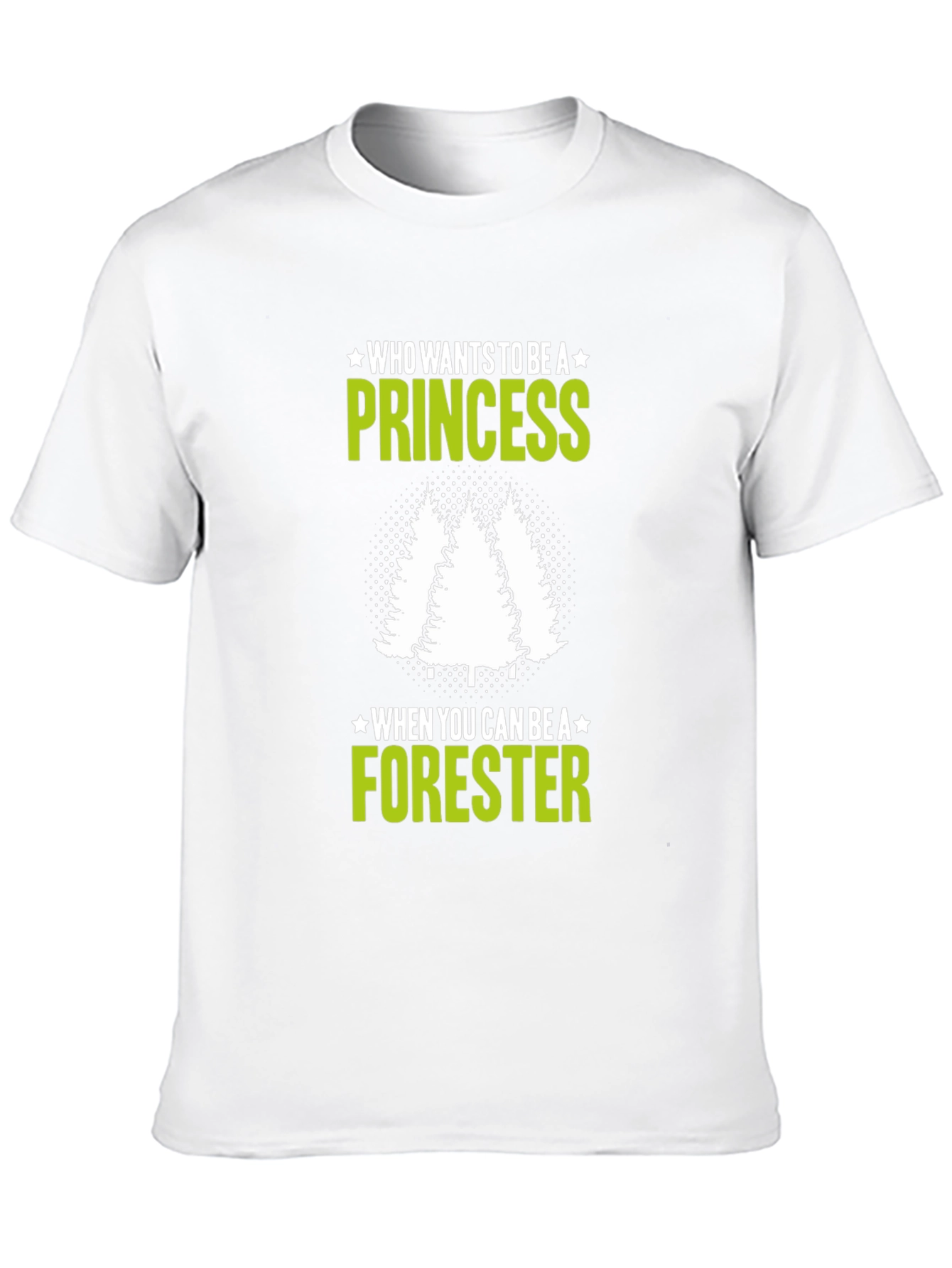 Princess Forester Graphic T-Shirt - Nature Lover Tee
