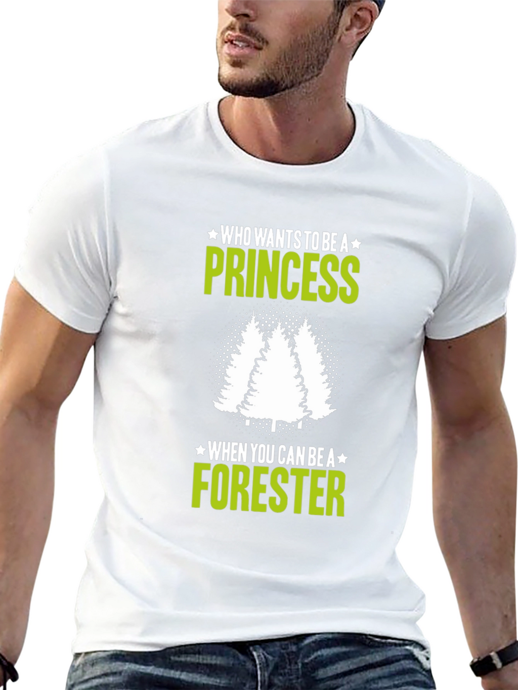 Princess Forester Graphic T-Shirt - Nature Lover Tee