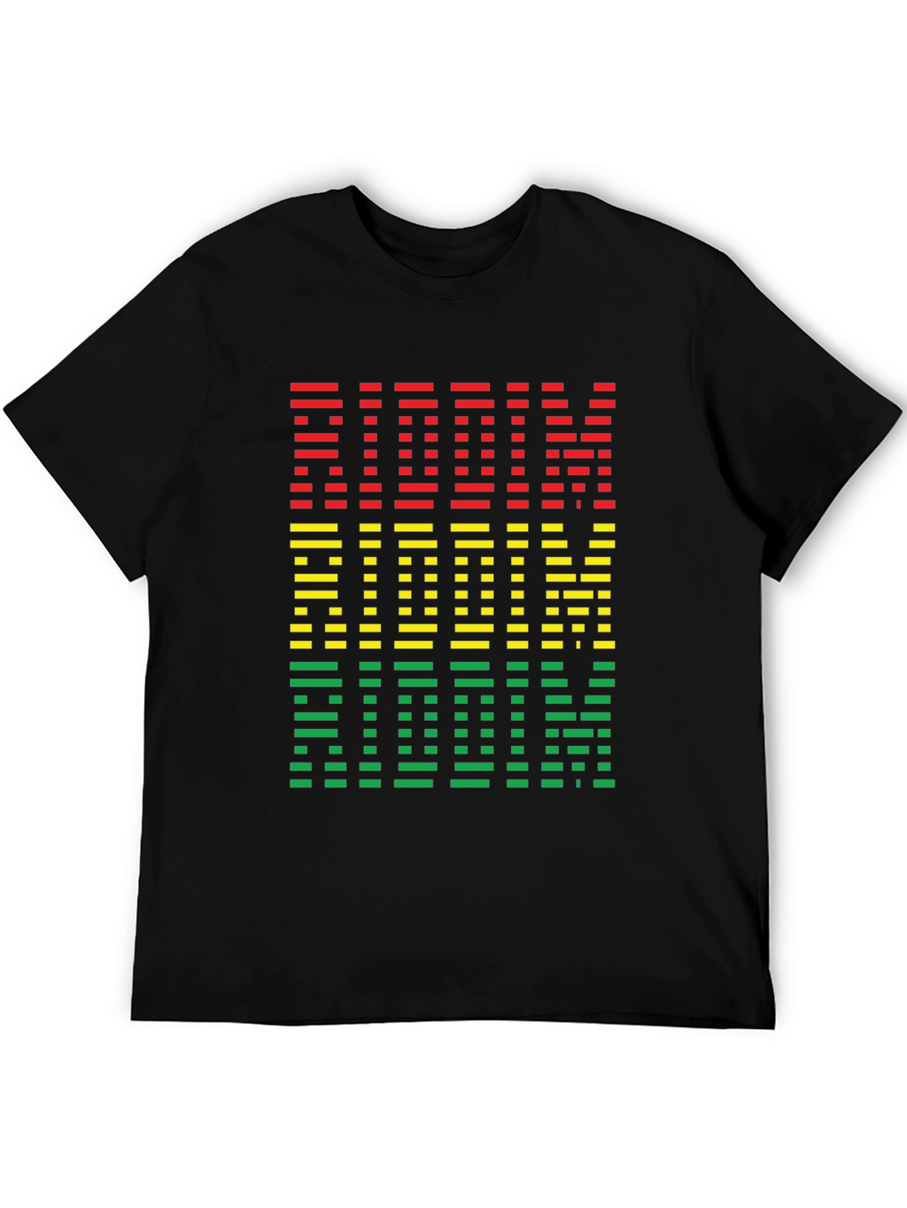 Riddim Rastafarian T-Shirt - Red Yellow Green