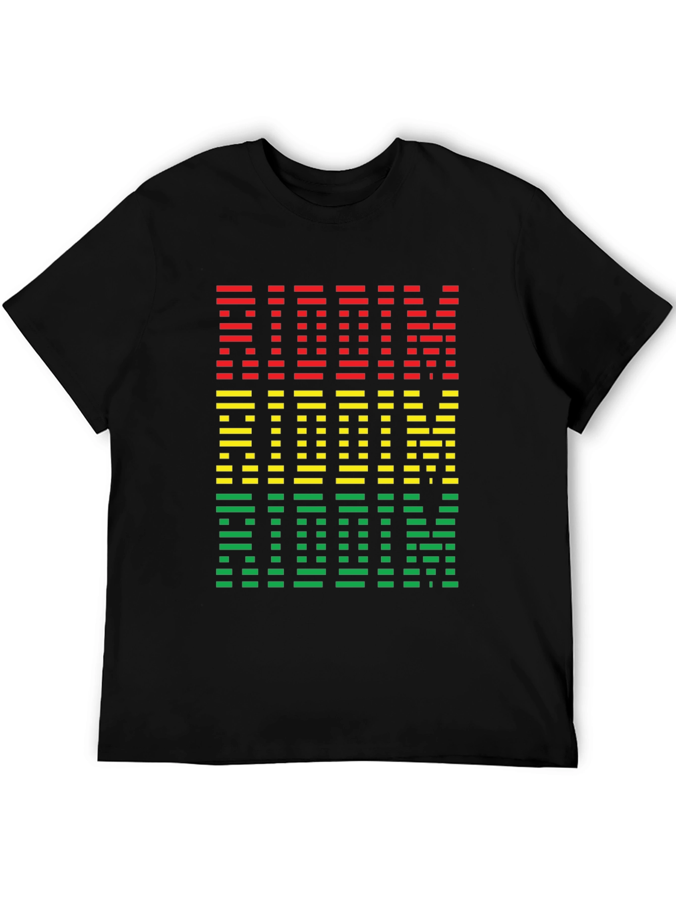 Riddim Rastafarian T-Shirt - Red Yellow Green
