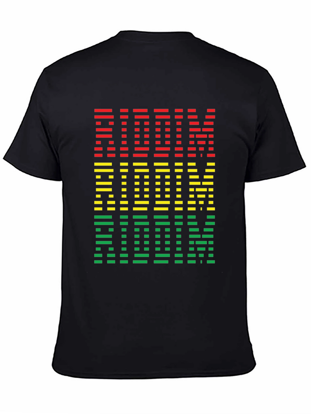 Riddim Rastafarian T-Shirt - Red Yellow Green