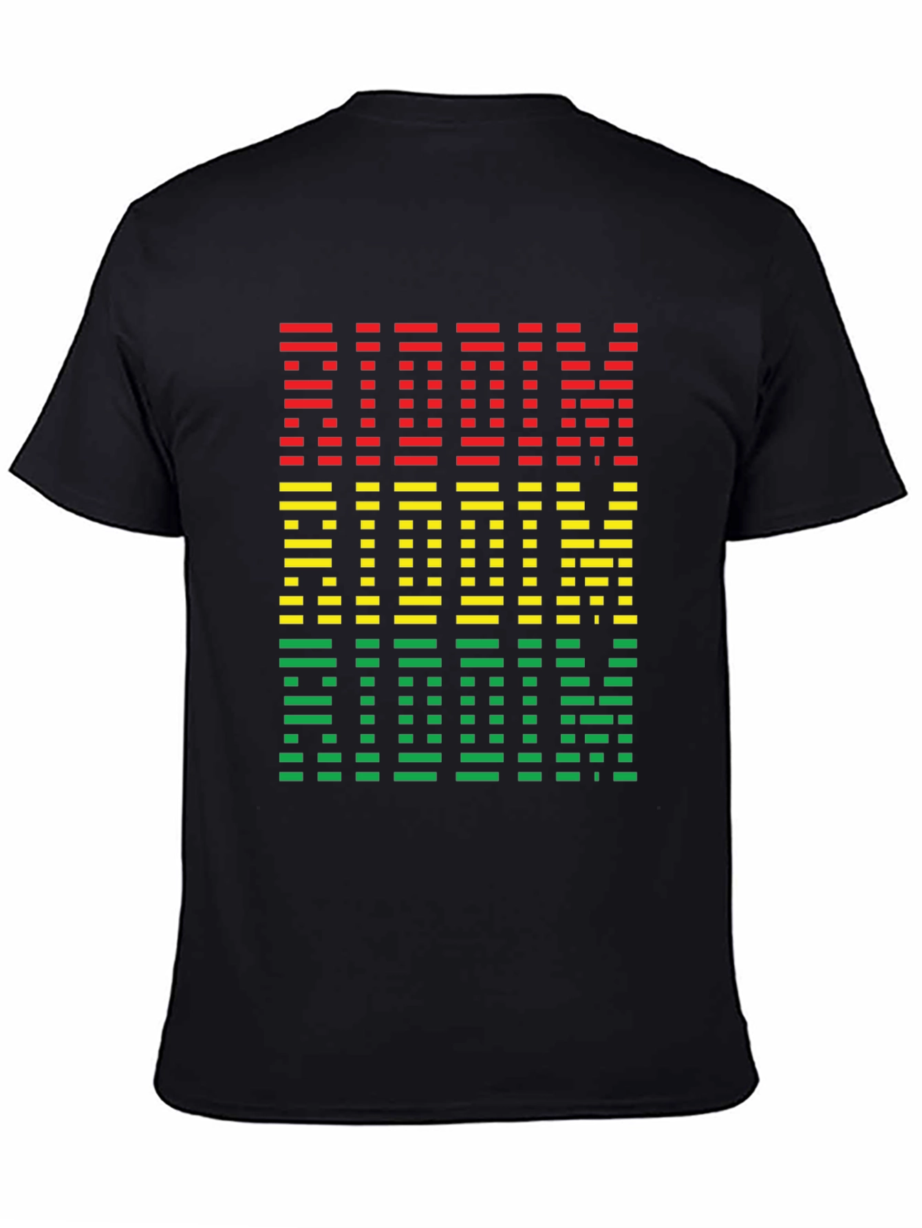 Riddim Rastafarian T-Shirt - Red Yellow Green