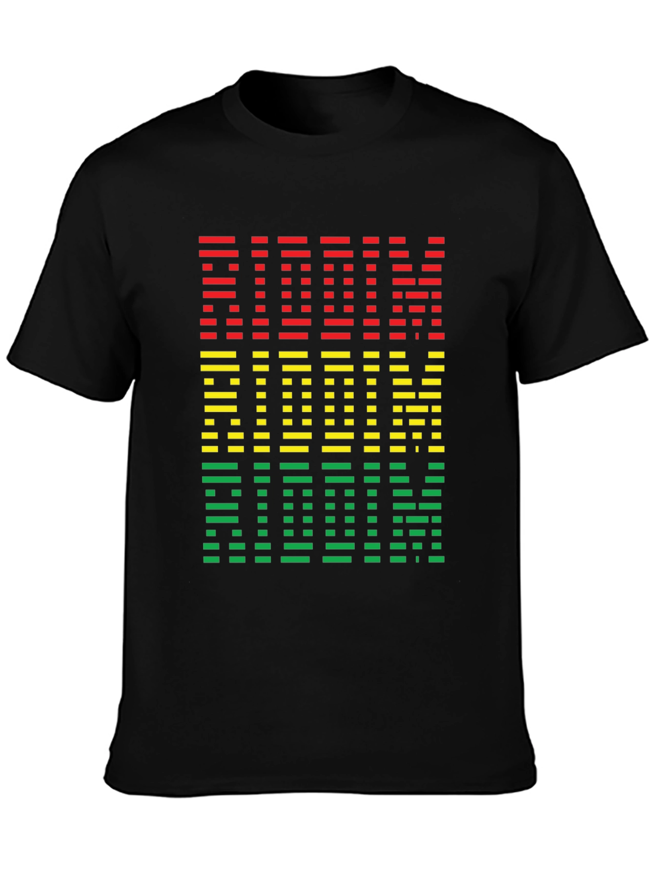 Riddim Rastafarian T-Shirt - Red Yellow Green