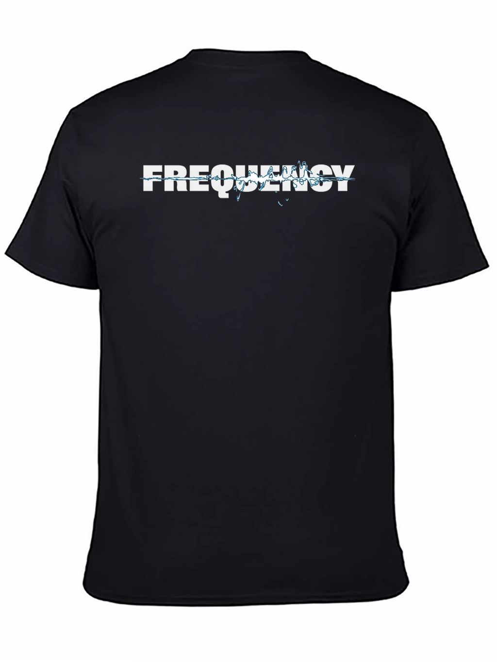 Frequency Graphic T-Shirt - Black