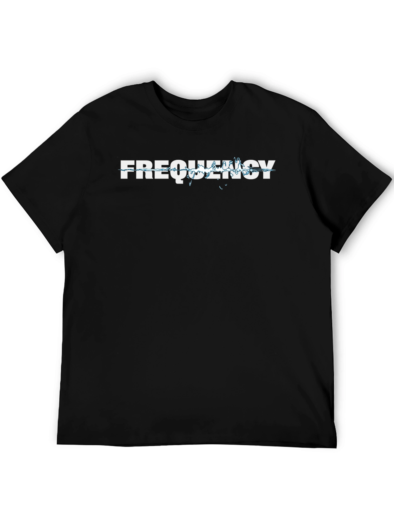 Frequency Graphic T-Shirt - Black