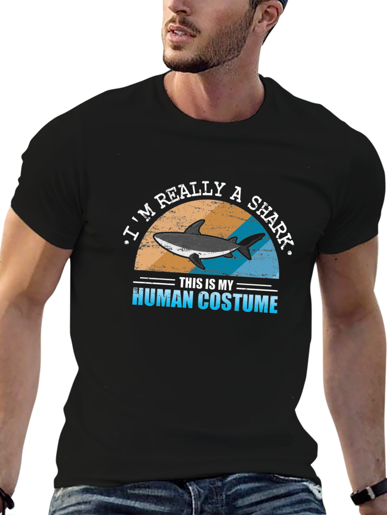 Im Really A Shark Graphic Tee