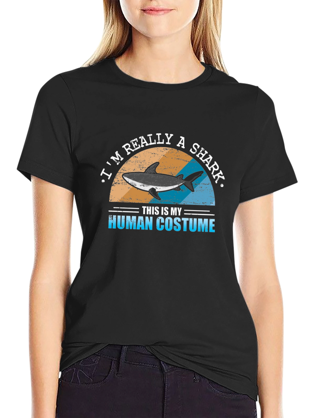 Im Really A Shark Graphic Tee