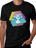 Yoga Cat T-Shirt - Zen Vibes