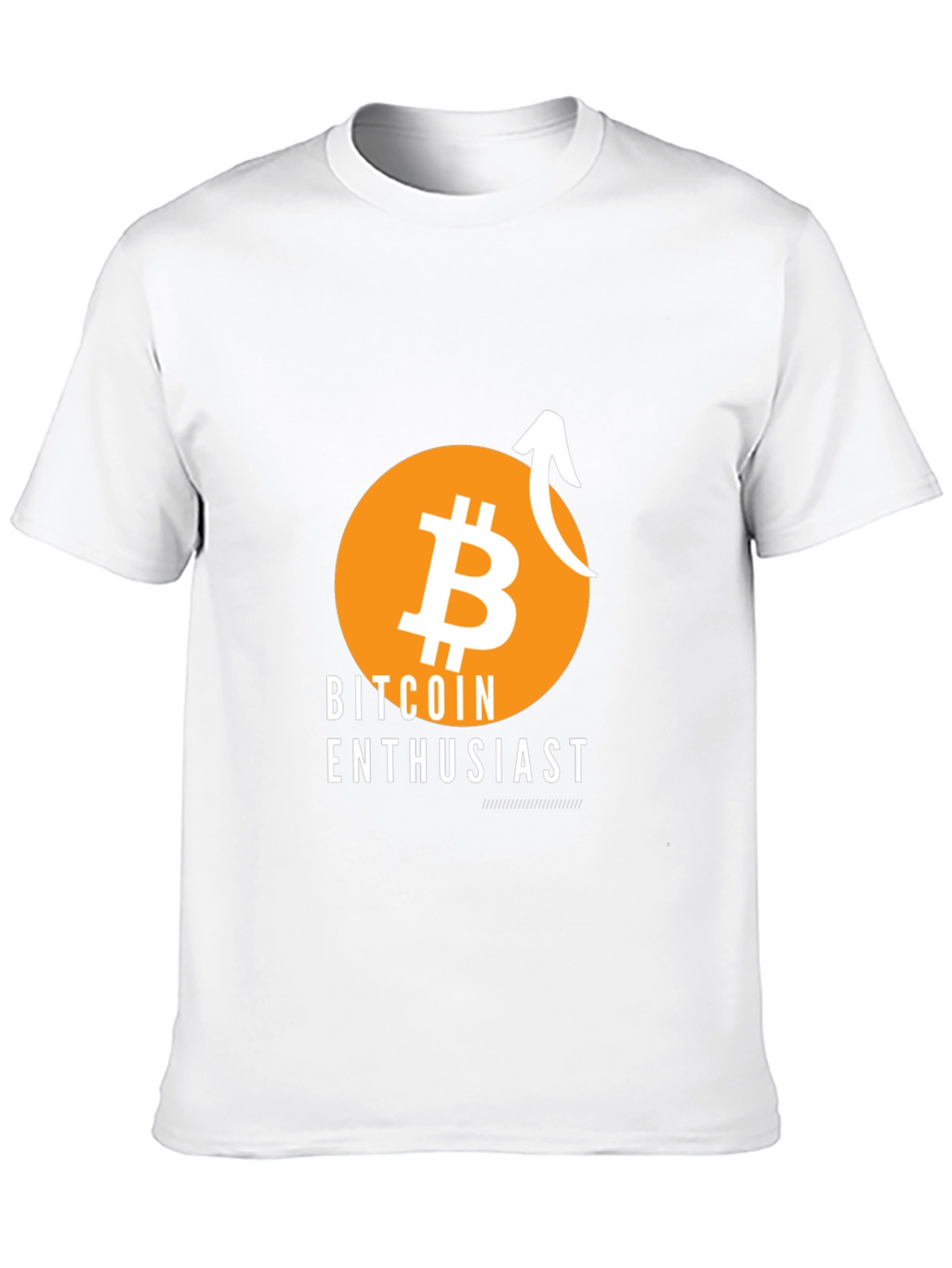 Bitcoin Enthusiast Black T-Shirt
